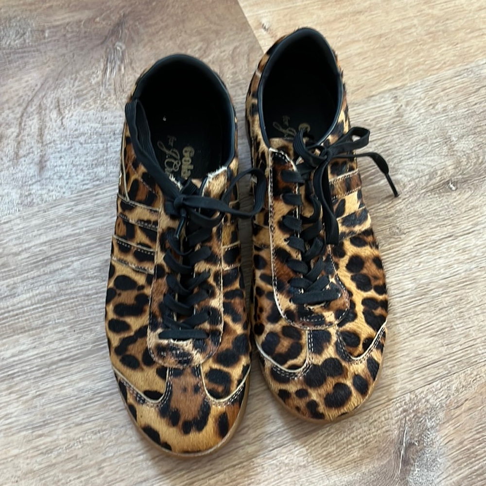 Gola for J.Crew Leopard sneakers